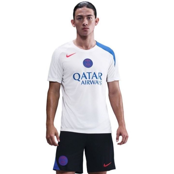 Vyriški marškinėliai Nike PSG Strike Third, balti
