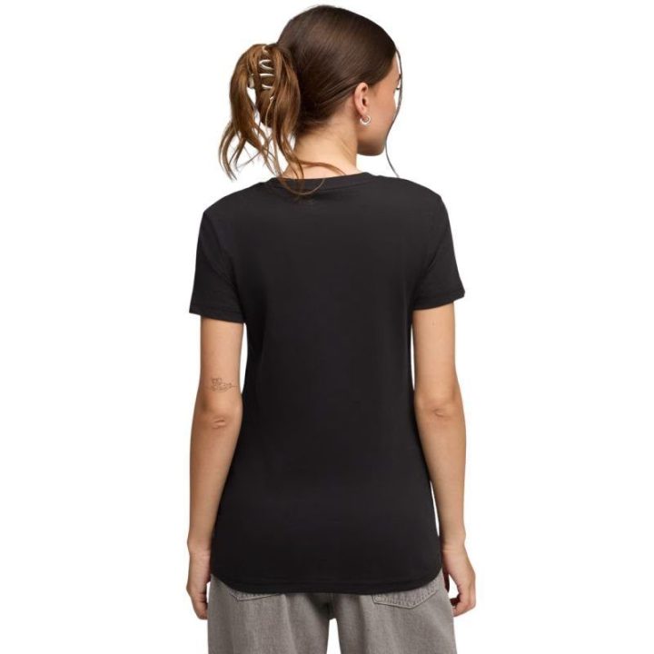 Moteriški marškinėliai Puma Ess Centered Cat Logo Tee, juodi