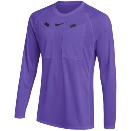 Vyriški marškinėliai ilgomis rankovėmis Nike Referee III, violetiniai