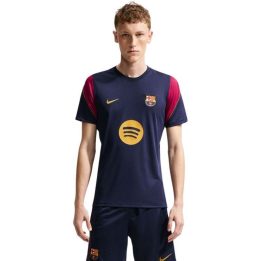 Vyriški marškinėliai Nike FC Barcelona Strike, tamsiai mėlyni