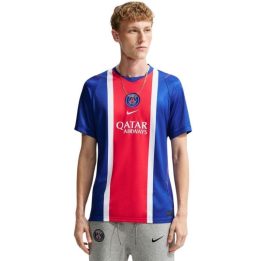Vyriški futbolo marškinėliai Nike PSG 2026/27, mėlyni ir raudoni