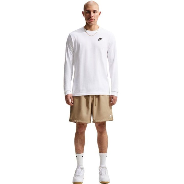 Vyriški šortai su raišteliu Nike Club, smėlio