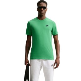 Vyriški medvilniniai marškinėliai Nike Club Tee, žali