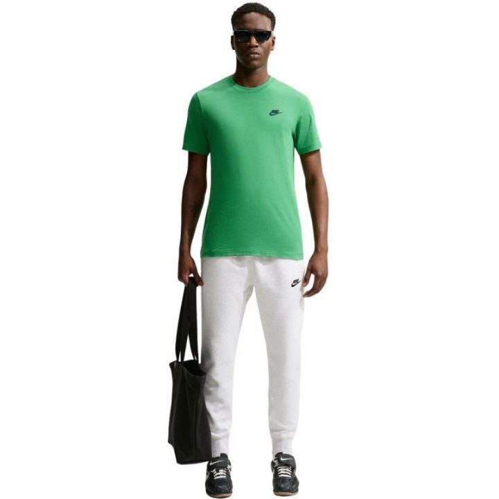 Vyriški medvilniniai marškinėliai Nike Club Tee, žali