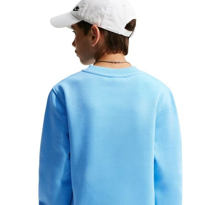 Vaikiškas džemperis Nike Sportswear Club Fleece, šviesiai mėlynas