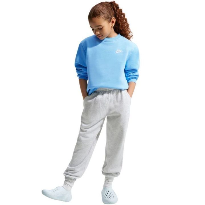 Vaikiškas džemperis Nike Sportswear Club Fleece, šviesiai mėlynas