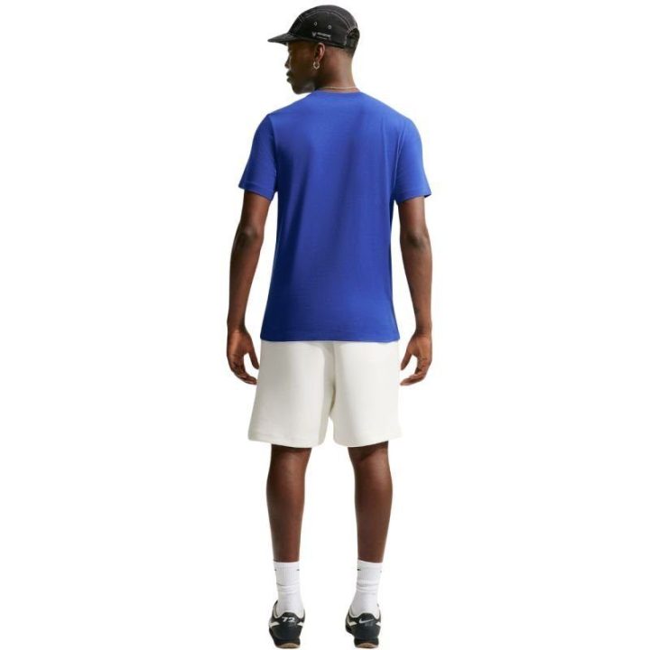 Vyriški medvilniniai marškinėliai Nike Club Tee, mėlyni