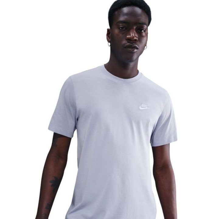 Vyriški medvilniniai marškinėliai Nike NSW Club, levandų