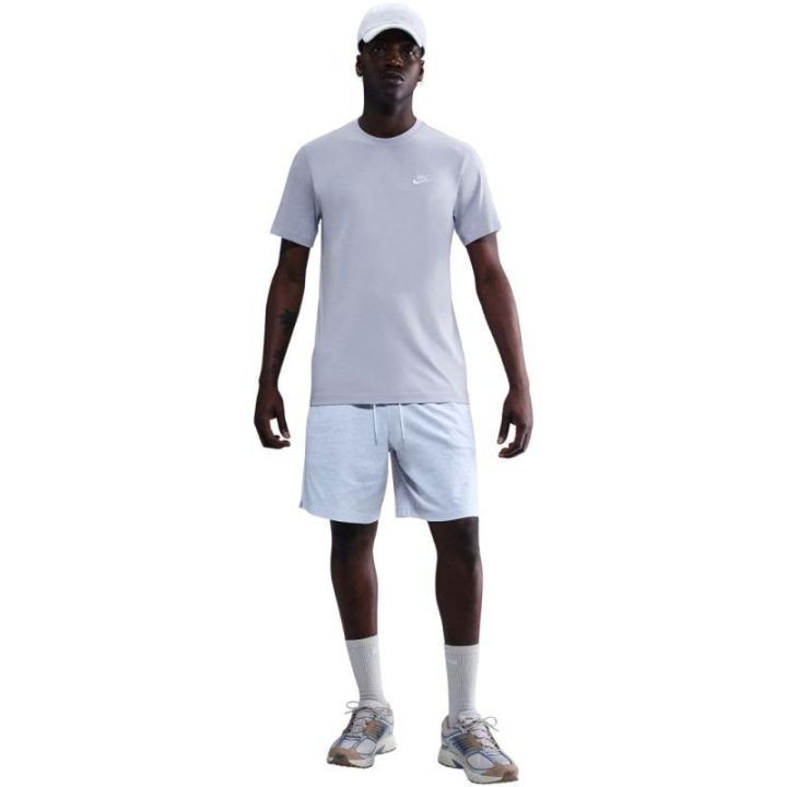 Vyriški medvilniniai marškinėliai Nike NSW Club, levandų