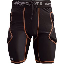 Vartininko šortai 4Keepers Elite II, juodi