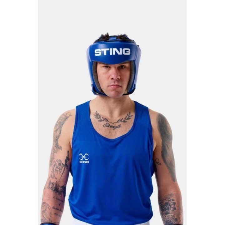 Turnyrinis bokso šalmas Sting Competition Approved Open Face 2.0