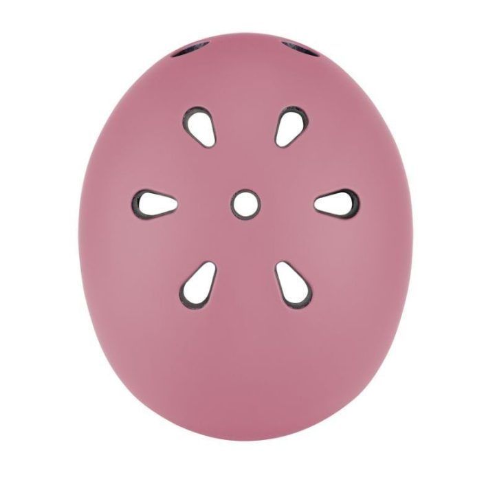 Vaikiškas dviračio šalmas Globber GO•UP, 45–51 cm, tamsiai rožinis