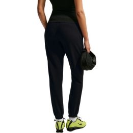 Moteriškos medvilninės kelnės Nike Studio Fleece Lightweight, juodos