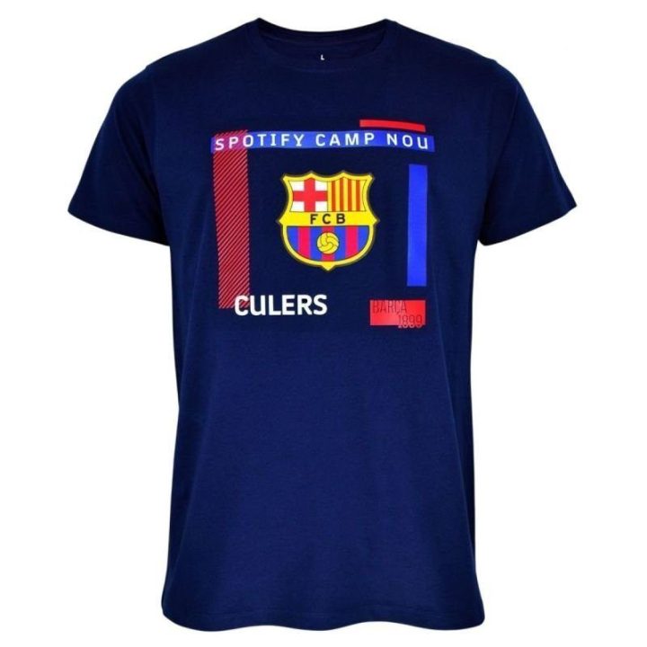 Vyriški medvilniniai marškinėliai FC Barcelona Cotton Tee FCB Test