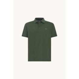 Vyriški medvilniniai polo marškinėliai Paul&Shark, alyvuogių