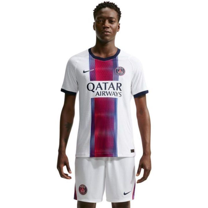 Vyriški futbolo marškinėliai Nike PSG Match Away, balti