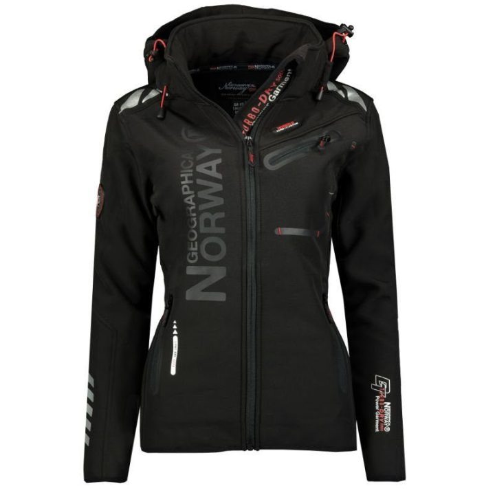 Elegantiška moteriška sportinė striukė Geographical Norway, juoda