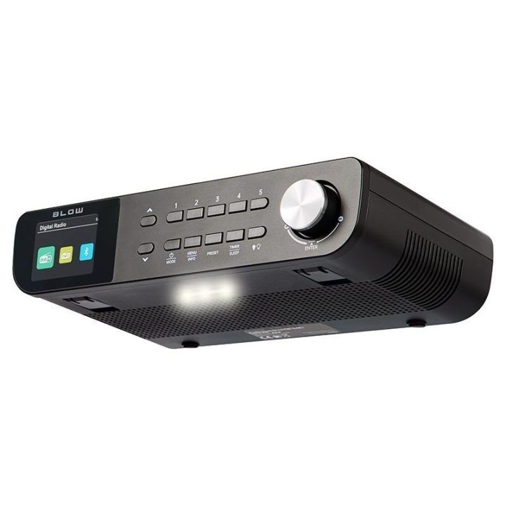 Virtuvinis radijas FM/DAB+ Blow RK1, juodas