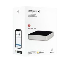 Garso srautinio perdavimo adapteris Eve Play, sidabrinis
