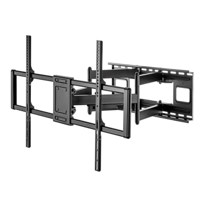 Televizoriaus sieninis laikiklis Maclean MC-482, VESA 900 × 600 mm, juodas
