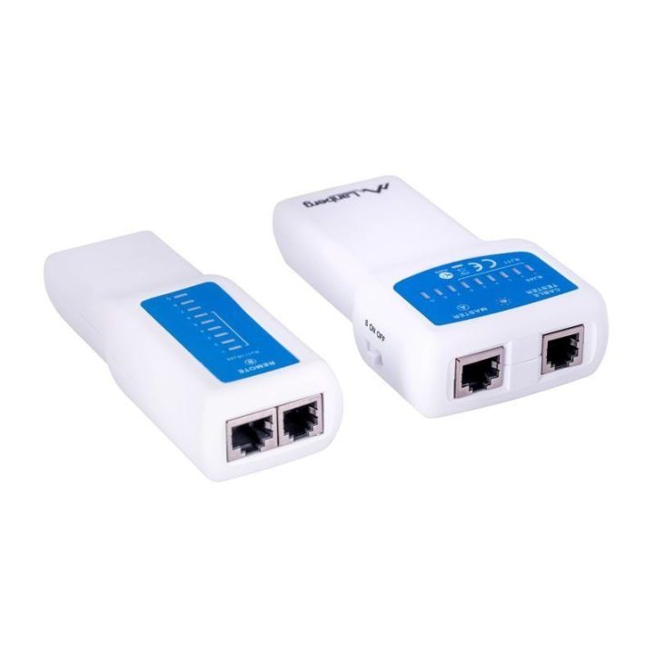 PoE kabelių testeris Lanberg NT-0402, mėlynas
