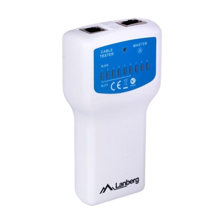 PoE kabelių testeris Lanberg NT-0402, mėlynas