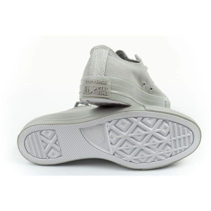 Moteriški kedai Converse Chuck Taylor All Star, pilki