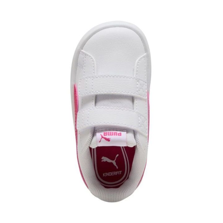 Vaikiški sportbačiai Puma Rickie Classic V, balti ir rožiniai