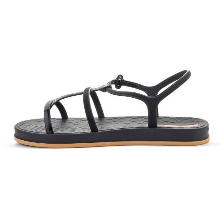 Moteriškos basutės Ipanema Drip Intense, juodos ir smėlio