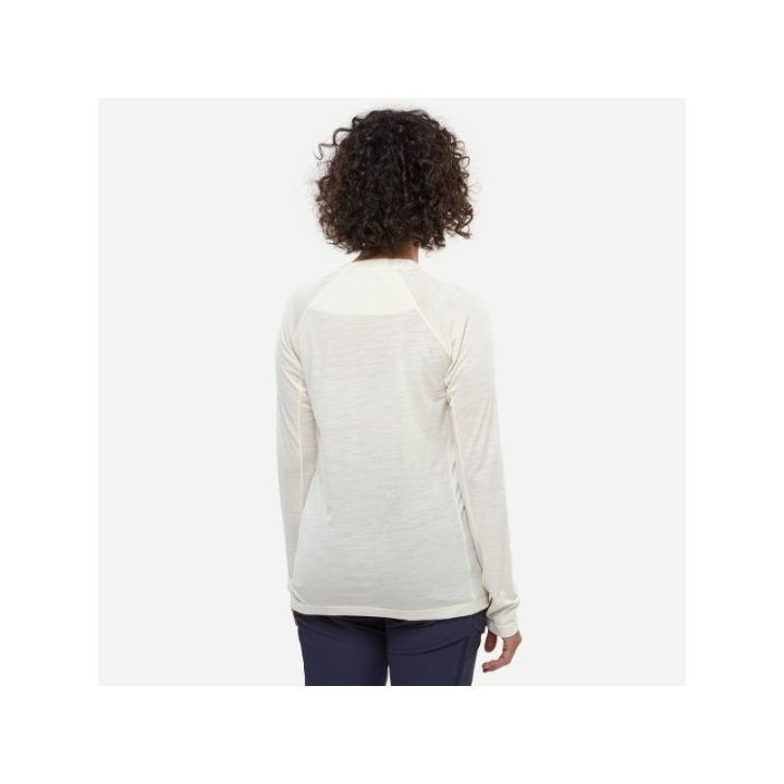 Moteriški marškinėliai Millet Trilogy Wool, smėlio
