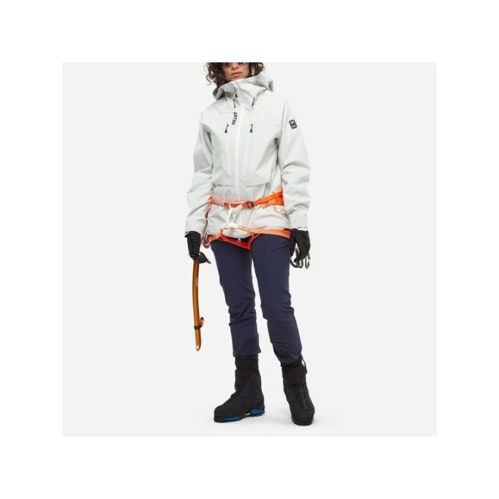 Moteriška alpinistinė striukė Millet Trilogy Icon GTX Pro, smėlio