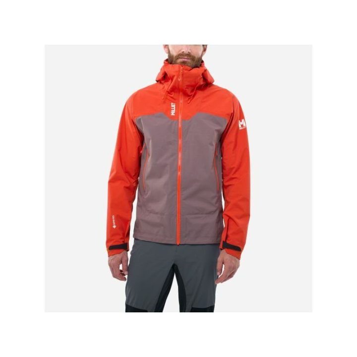 Vyriška alpinistinė striukė Millet Kamet GTX, raudona