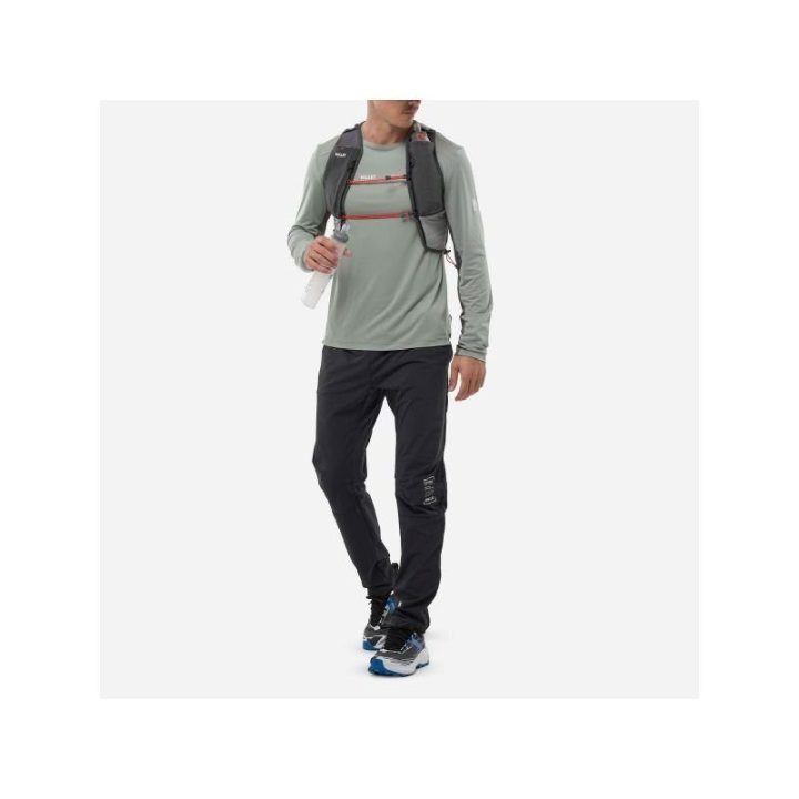 Vyriški bėgimo marškinėliai Millet Intense TS LS, pilki