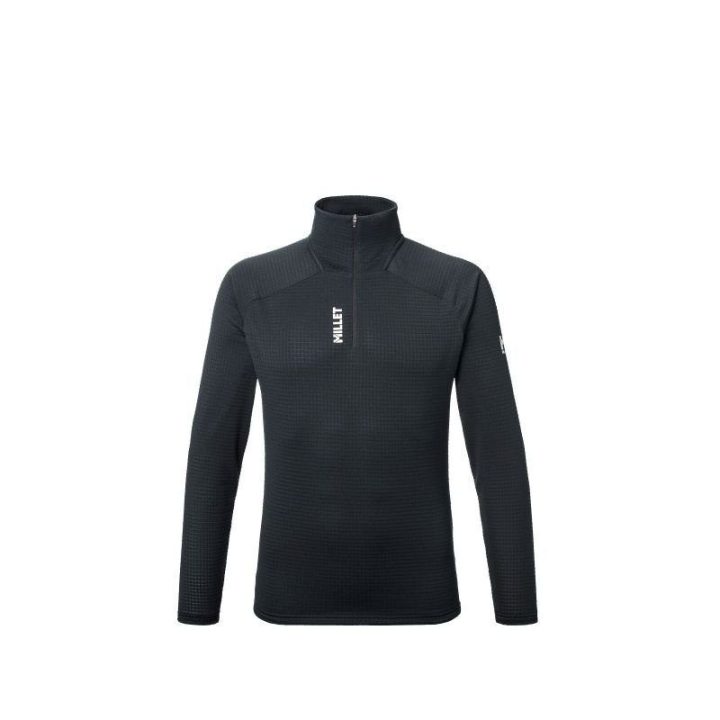 Vyriškas flisinis džemperis Millet Parmelan Light Fleece PO, juodas