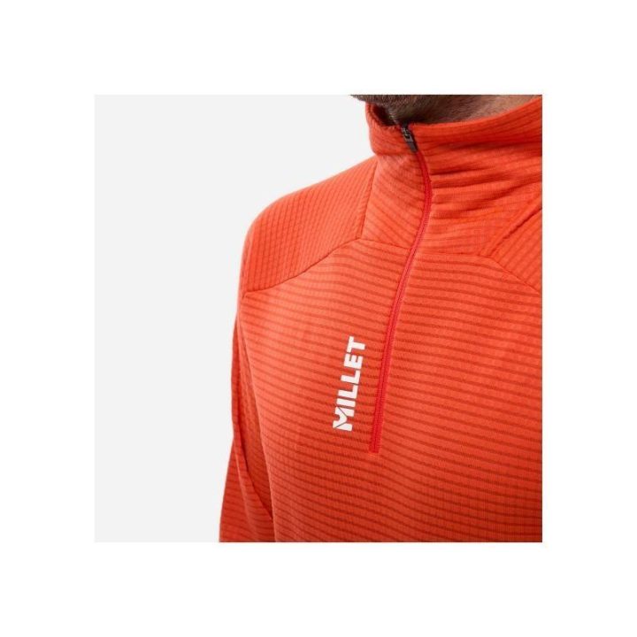 Vyriškas džemperis Millet Parmelan Light Fleece PO, raudonas