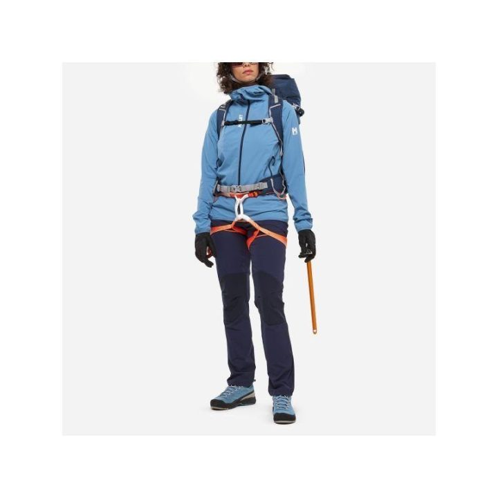 Moteriška softshell striukė Millet Kamet XCS Light, mėlyna