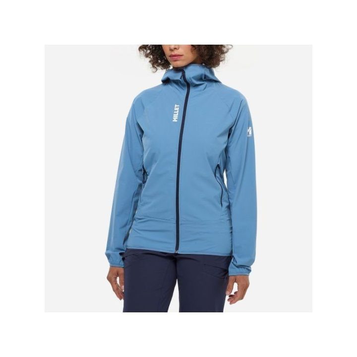 Moteriška softshell striukė Millet Kamet XCS Light, mėlyna