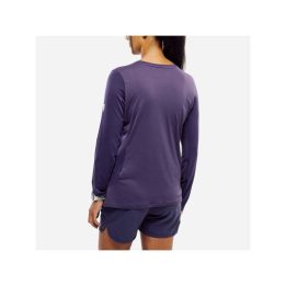 Moteriški bėgimo marškinėliai Millet Intense TS LS, violetiniai