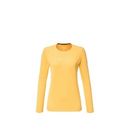 Moteriški bėgimo marškinėliai Millet Intense TS LS, geltoni