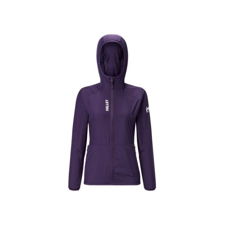 Moteriška striukė nuo vėjo Millet Parmelan Windbreaker, violetinė