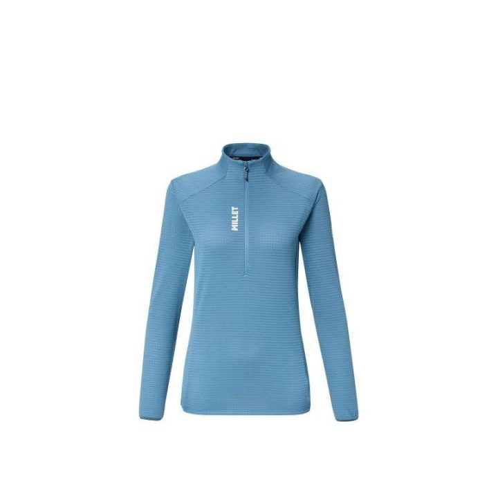 Moteriškas flisinis džemperis Millet Parmelan Light Fleece Po, mėlynas
