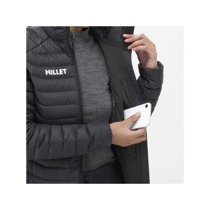 Moteriška pūkinė striukė Millet Evole Light 700, juoda