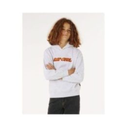Džemperis berniukams su gobtuvu Rip Curl Eternal Shred Logo, pilkas