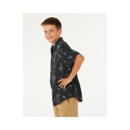 Marškiniai berniukams Rip Curl Eternal Shred, juodi