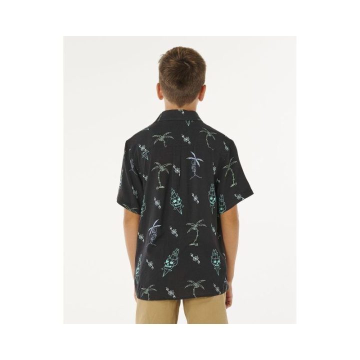 Marškiniai berniukams Rip Curl Eternal Shred, juodi