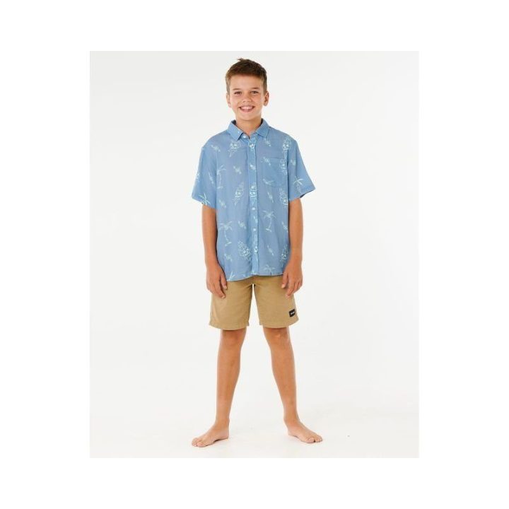 Marškiniai berniukams Rip Curl Eternal Shred, mėlyni