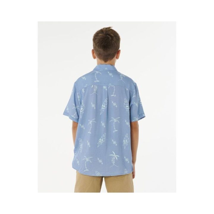 Marškiniai berniukams Rip Curl Eternal Shred, mėlyni