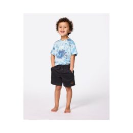 Medvilniniai šortai berniukams Rip Curl Surf Cord Volley, juodi