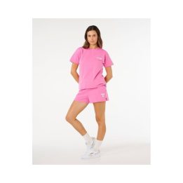 Moteriški medvilniniai šortai Rip Curl Surf Puff Short, rožiniai