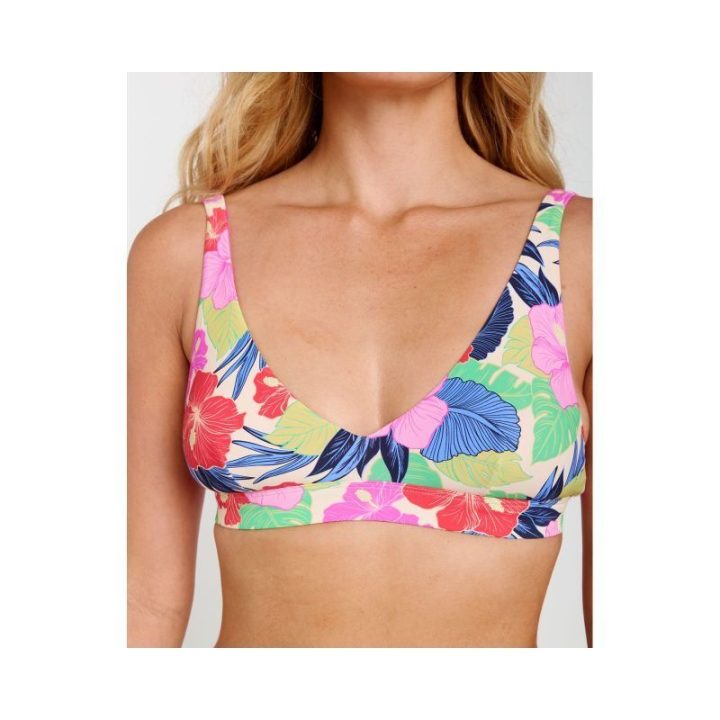 Bikinio liemenėlė Rip Curl Party Wave Halter, įvairiaspalvė